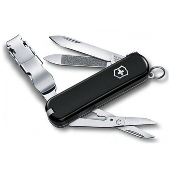 Складной нож Victorinox Nail Clip 580 0.6463.3, функций 8, 65мм, черный   Складной нож Victorinox Nail Clip 580 0.6463.3, функций 8, 65мм, черный