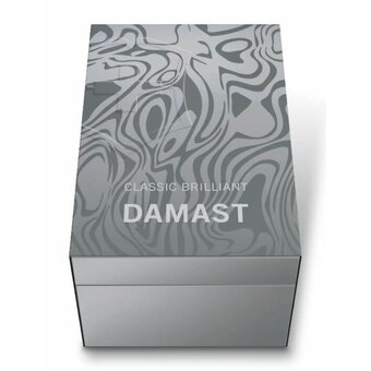  Складной нож Victorinox Classic Brilliant Damast 0.6221.34, функций 5, 58мм, серебристый, коробка подарочная 