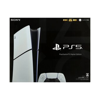  Игровая консоль PlayStation 5 Slim Digital CFI-2000B01 белый/черный 