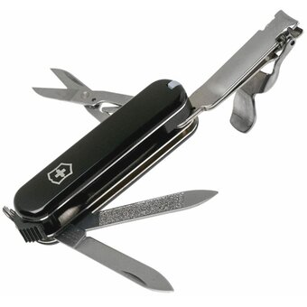 Складной нож Victorinox Nail Clip 580 0.6463.3, функций 8, 65мм, черный   Складной нож Victorinox Nail Clip 580 0.6463.3, функций 8, 65мм, черный