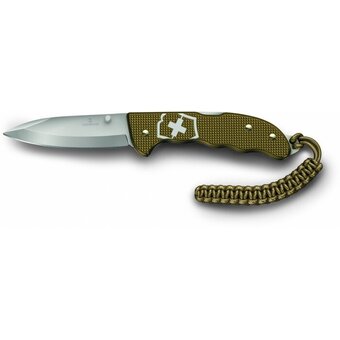  Складной нож Victorinox Evoke Alox LE 2024 0.9415.L24, функций 5, 136мм, коричневый, коробка подарочная 