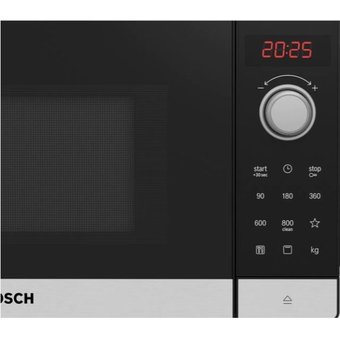  Микроволновая печь Bosch FEL023MS2 нерж/черный 