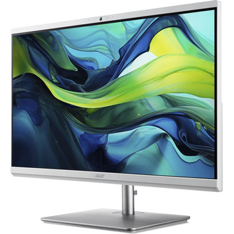  Моноблок Acer Aspire C27-195ES (DQ.BMGCD.001) 27" Full HD Core Ultra 7 155U (1.7) 16Gb SSD512Gb UHDG CR Eshell GbitEth WiFi 180W кл. мышь серебристый 