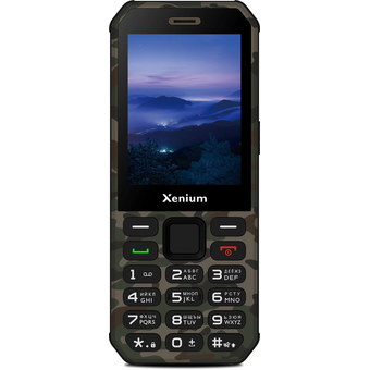  Мобильный телефон Philips Xenium X300 CTX300GC/00 Green 