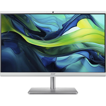  Моноблок Acer Aspire C27-195ES (DQ.BMGCD.001) 27" Full HD Core Ultra 7 155U (1.7) 16Gb SSD512Gb UHDG CR Eshell GbitEth WiFi 180W кл. мышь серебристый 