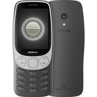  Мобильный телефон Nokia 3210 4G TA-1618 DS 1GF025CPA2C01 Grunge Black 2024 