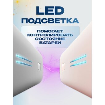  Power Bank Xiaomi Mi PB100 Cuktech ZMI 10000 мАч 30Вт 3A QC 3.0 PD3.0 1xUSB-A+1xType-C Global серый 