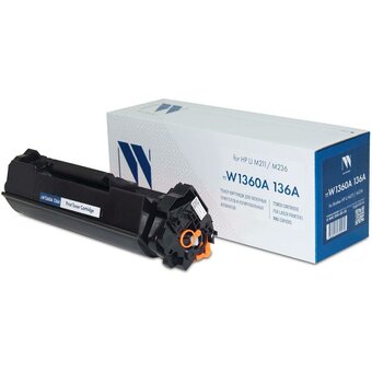  Картридж лазерный NV Print NV-W1360A черный, 1150 страниц, совместимый для LJ M211d/209/233/234 