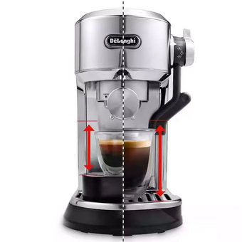  Кофеварка DeLonghi EC950.M серебристый 