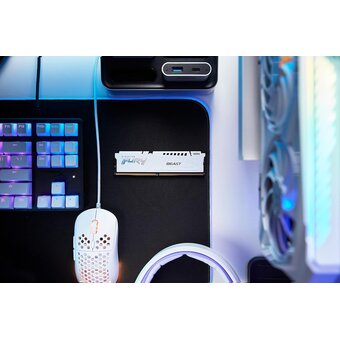  ОЗУ Kingston Fury Beast KF556C40BWK4-64 DDR5 - 4x 16ГБ 5600МГц, DIMM, White, Ret 