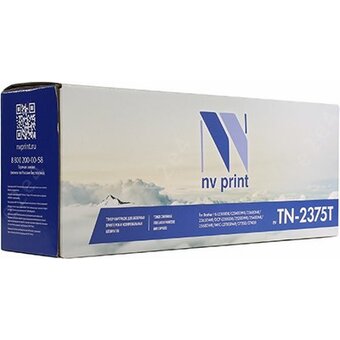  Набор картриджей лазерных NV Print NV-TN2375T-4 черный, 2600 страниц, 4 шт., совместимый для Brother HL-L2300DR//L2340DWR//2360DNR/2365DWR 