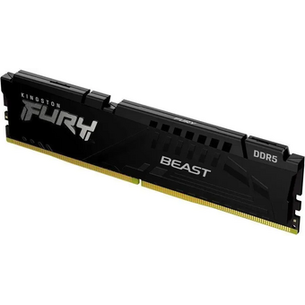  ОЗУ Kingston Fury Beast Black XMP CL30 (KF560C30BB-8) DDR 5 DIMM 8Gb PC48000, 6000Mhz, (retail) 