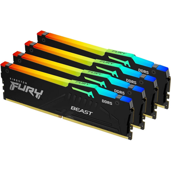  ОЗУ Kingston Fury Beast KF552C40BBAK4-64 DDR5 - 4x 16ГБ 5200МГц, DIMM, Ret 