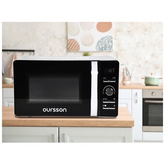  Микроволновая печь Oursson MD2033/WH белый /черный 