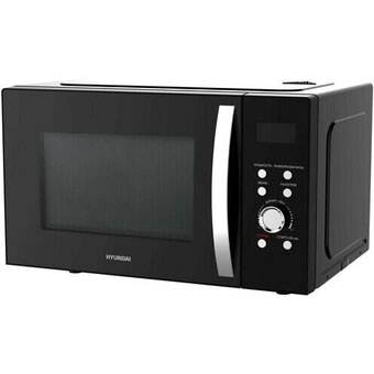  Микроволновая печь Hyundai HYM-D2078 23л черный/серебристый 