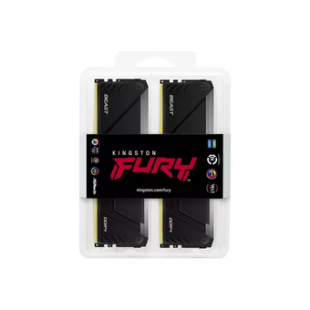  ОЗУ Kingston Fury Beast Black KF426C16BB2AK4/32 DDR4 - 4x 8ГБ 2666МГц, DIMM, Ret 