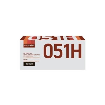  Картридж лазерный EasyPrint LC-051H черный, 4100 страниц, совместимый, для Canon i-SENSYS LBP162dw/MF264dw/MF267dw/MF269dw с чипом 