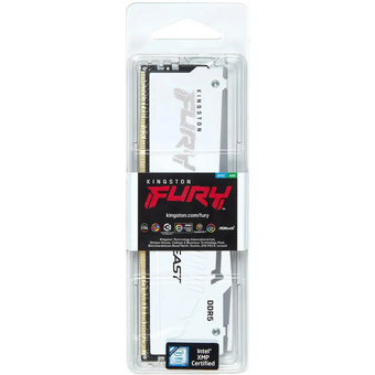  ОЗУ Kingston Fury Beast KF556C40BWA-16 DDR5 - 1x 16ГБ 5600МГц, DIMM, White, Ret 