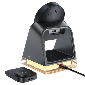  Автодержатель ACEFAST E17 desktop 3-in-1 wireless charging holder Black 