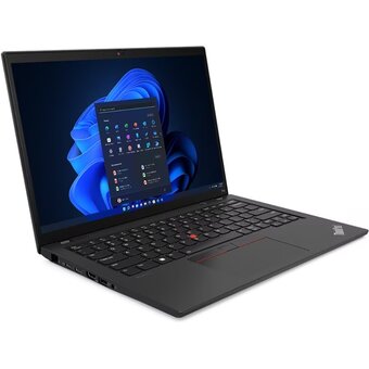  Ноутбук Lenovo ThinkPad T14 Gen 4 (21HD005BRT) 14" WUXGA IPS 300N/i7-1355U/16GB/SSD512GB/Intel Iris Xe/Fingerprint/Backlit/DOS/Thunder Black 