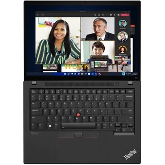 Ноутбук Lenovo ThinkPad T14 Gen 4 (21HD005BRT) 14" WUXGA IPS 300N/i7-1355U/16GB/SSD512GB/Intel Iris Xe/Fingerprint/Backlit/DOS/Thunder Black 