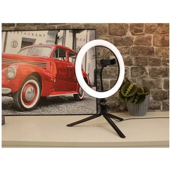  Кольцевой осветитель GAUSS RL002 Ring Light 14W 700lm, 26см 
