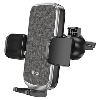  Автодержатель HOCO CA94 Polaris push-type air outlet, black 