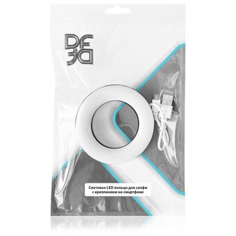  Кольцевой осветитель DF LED-02 black 