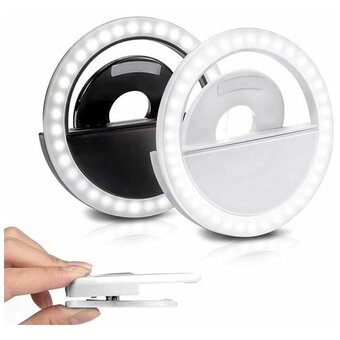  Кольцевой осветитель DF LED-01 white 