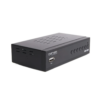  Ресивер DVB-T2 Сигнал HD-350 черный 