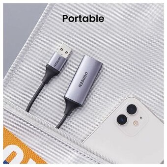  Видеозахват UGREEN CM489 40189 USB 1080P Video Capture Device Grey 