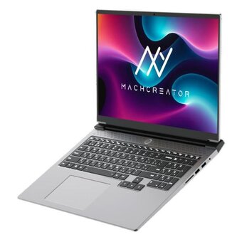  Ноутбук Machcreator Vision L16 (JB0C1D001RU) 16" AMD Ryzen 7 7735HS 16 ГБ LPDDR5X 1024 ГБ SSD AMD Radeon 680M Windows 11 Pro серый 1.9 кг 