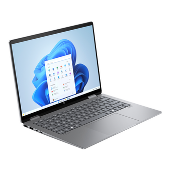  Ноутбук HP Envy x360 14-fc0006ci (A1AB0EA) Core Ultra 7 155U 16Gb SSD512Gb Intel Graphics 14" OLED Touch 2.8K (2880x1800) Windows 11 Home silver 