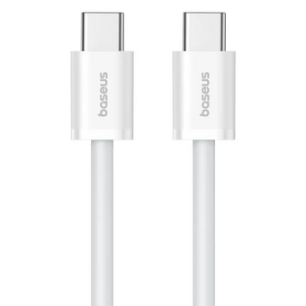  Дата-кабель Baseus P10365200211-03 Superior Series 2 Fast Charging Data Cable Type-C to Type-C 100W 1m Moon White 