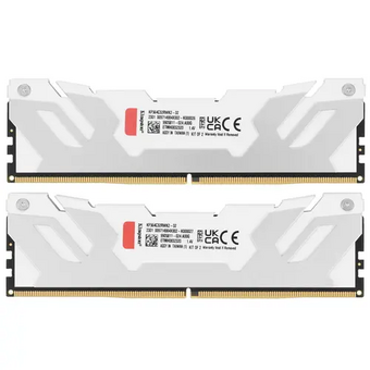  ОЗУ Kingston Fury Renegade KF564C32RWK2-32 DDR5 - 2x 16ГБ 6400МГц, DIMM, White, Ret 