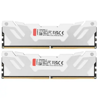  ОЗУ Kingston Fury Renegade KF576C38RWK2-32 DDR5 - 2x 16ГБ 7600МГц, DIMM, White, Ret 