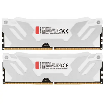  ОЗУ Kingston Fury Renegade KF572C38RWAK2-32 DDR5 - 2x 16ГБ 7200МГц, DIMM, White, Ret 