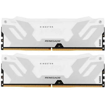  ОЗУ Kingston Fury Renegade KF564C32RWAK2-32 DDR5 - 2x 16ГБ 6400МГц, DIMM, White, Ret 
