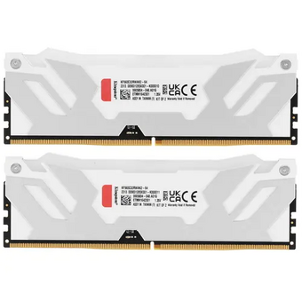  ОЗУ Kingston Fury Renegade KF564C32RWAK2-32 DDR5 - 2x 16ГБ 6400МГц, DIMM, White, Ret 