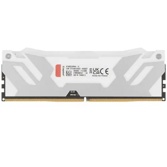  ОЗУ Kingston Fury Renegade KF568C36RWA-16 DDR5 - 1x 16ГБ 6800МГц, DIMM, White, Ret 