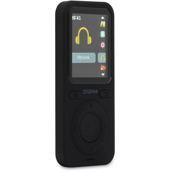  MP3 плеер Digma B5 flash 8ГБ черный 