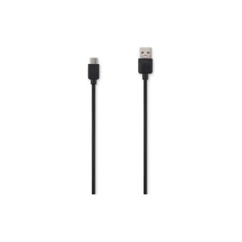  Кабель Buro BU-USB-AC-1M-3A USB m-USB Type-C m 1м черный 