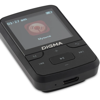  MP3 плеер Digma Z5BT flash 16ГБ черный 