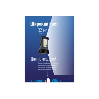 Фонарь КОСМОС KOSAc8010WLith Premium 