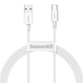  Дата-кабель Baseus Superior (CATYS-A02) Fast Charging USB to Type-C 66W 2m White 