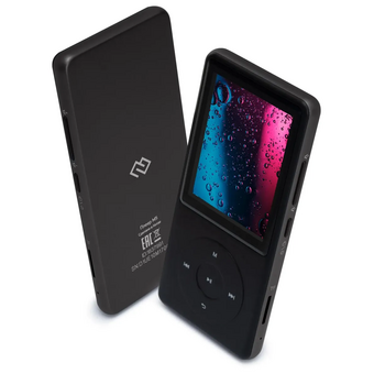  MP3 плеер Digma M5BT flash 32ГБ черный 