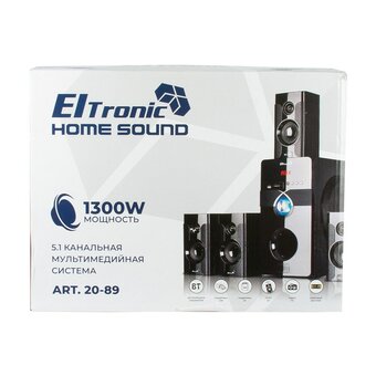  Акустическая система ELTRONIC 20-89 черный 