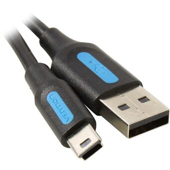  Кабель Vention COMBF USB 2.0 AM/mini B 5pin 1м 
