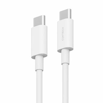  Кабель Xiaomi (Mi) KLC-5499 Type-C/Type-C Cuktech/ZMI 100см 100 Вт 5A PD Материал оплетки TPE белый 