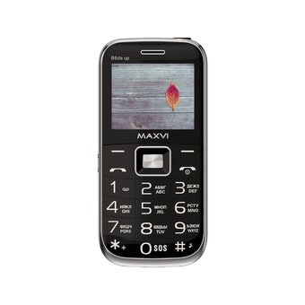  Мобильный телефон Maxvi B6ds up black 